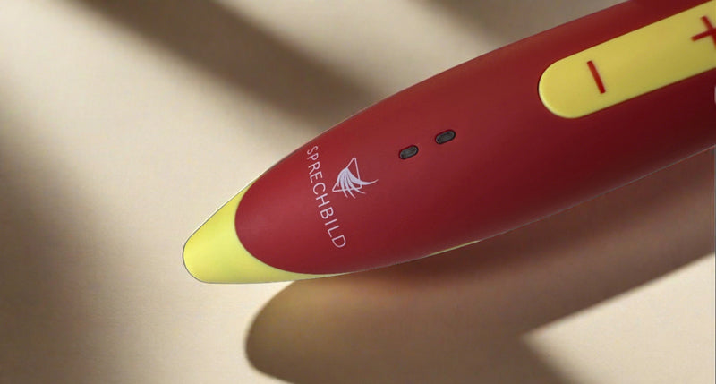 Detailansicht Sprechbild Hörstift