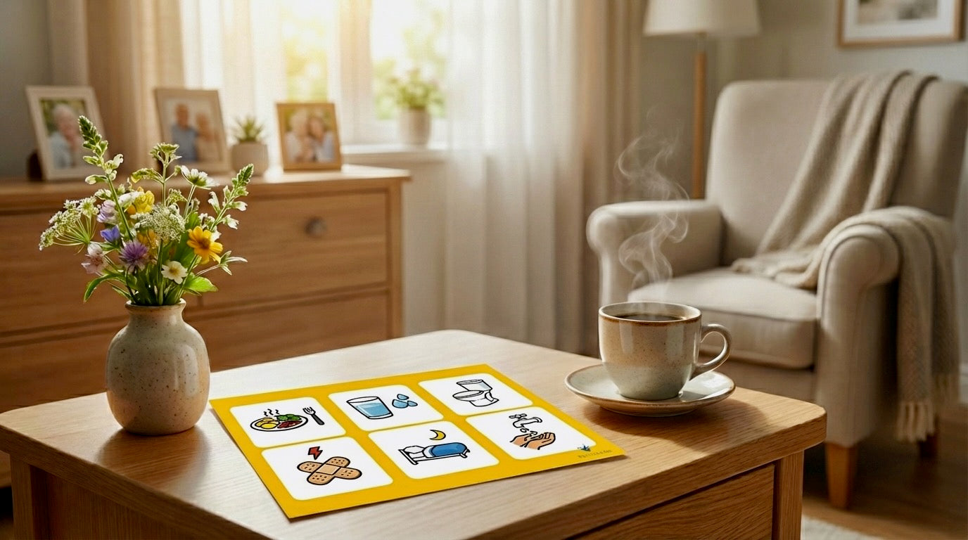 Sprechbild Bedürfnis-Karte